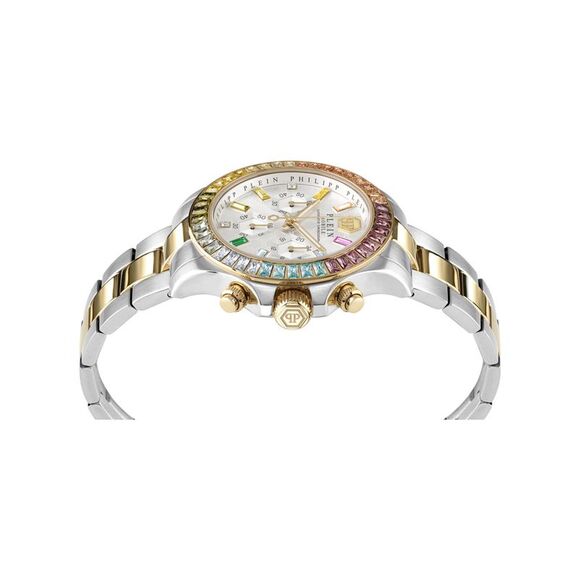 Philipp Plein Nobile Lady Crystal Watch Two Tone Womens - Picture 2 of 6